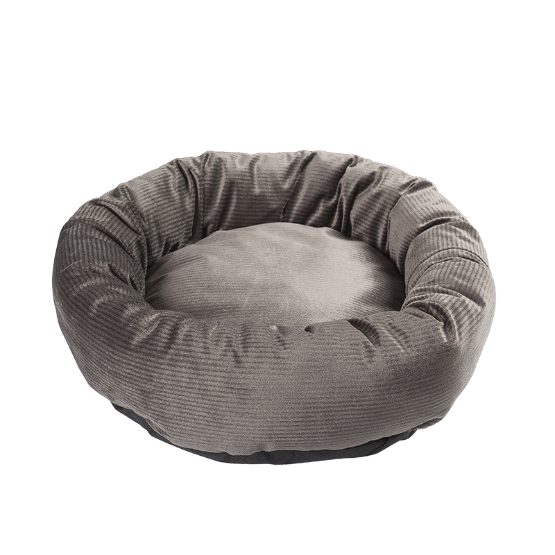 Cama para mascotas HY-04 donut de terciopelo Abrazar la cueva