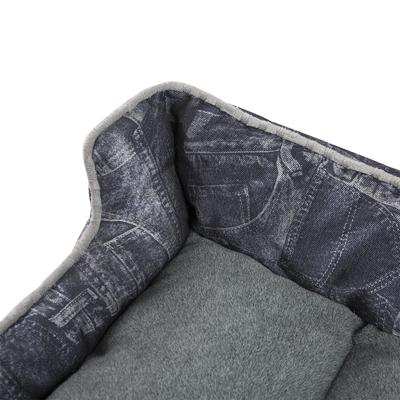 Cama para mascotas HY-10 Jeans falsos Abrazar la cueva